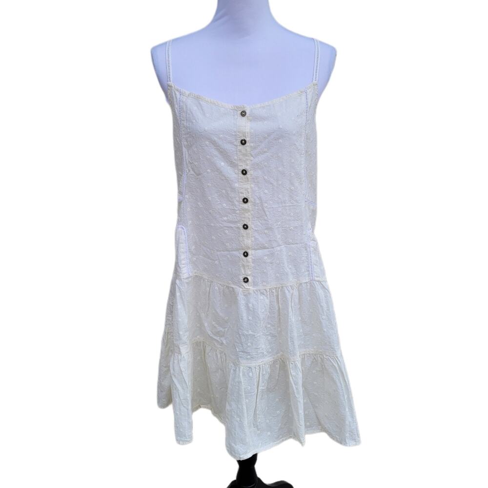 Current/Elliott The Florence Dress in Dirty White for Graduation size 3 (Large)